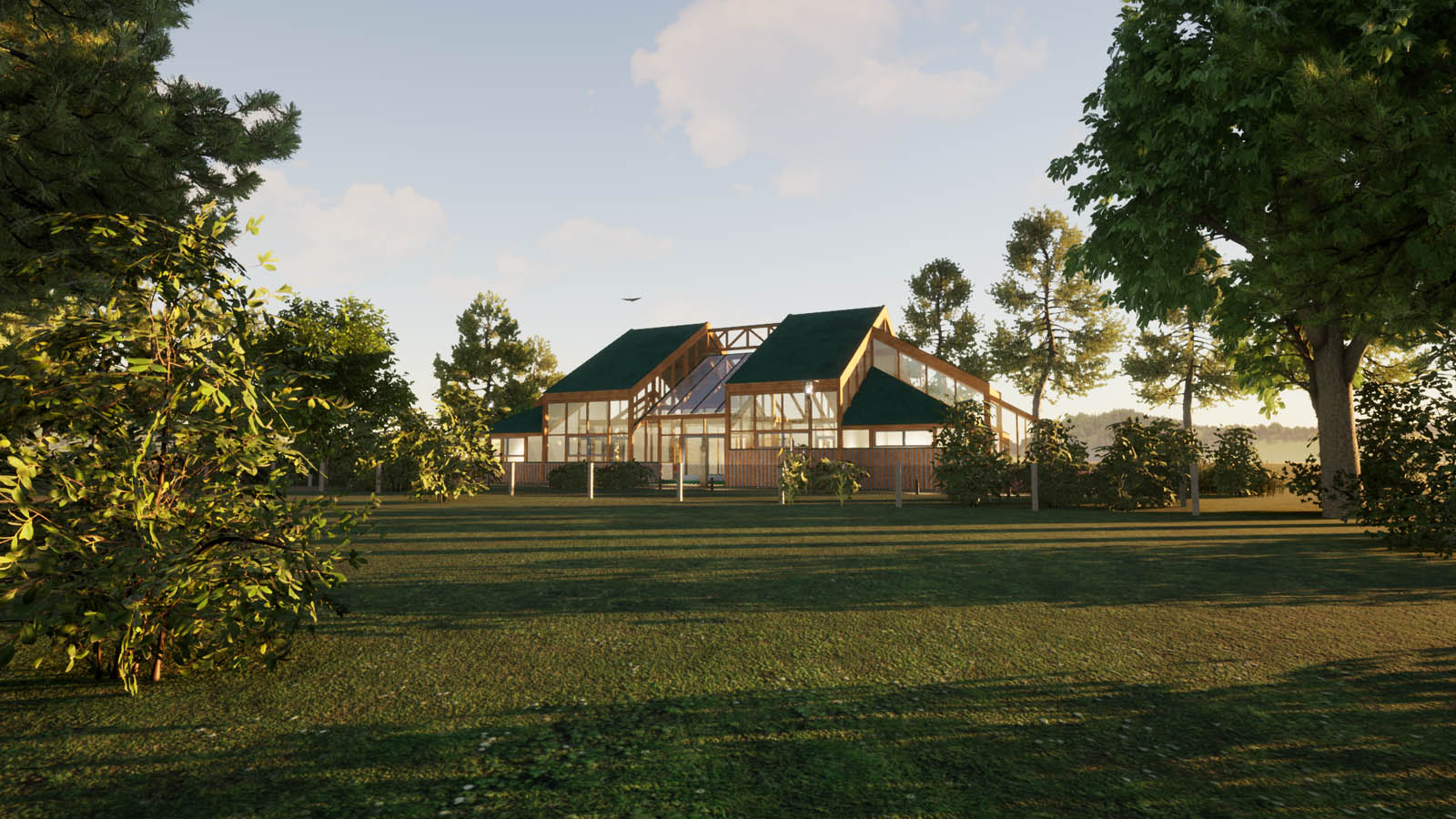 Holzskeletthaus Nordost