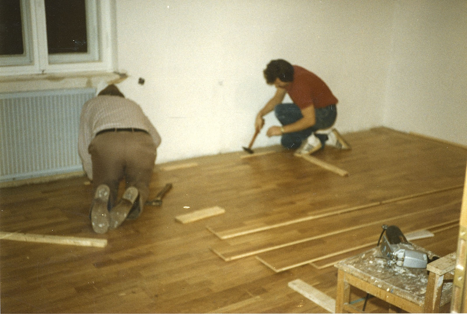 Parkett in der Küche Parkett in der Küche