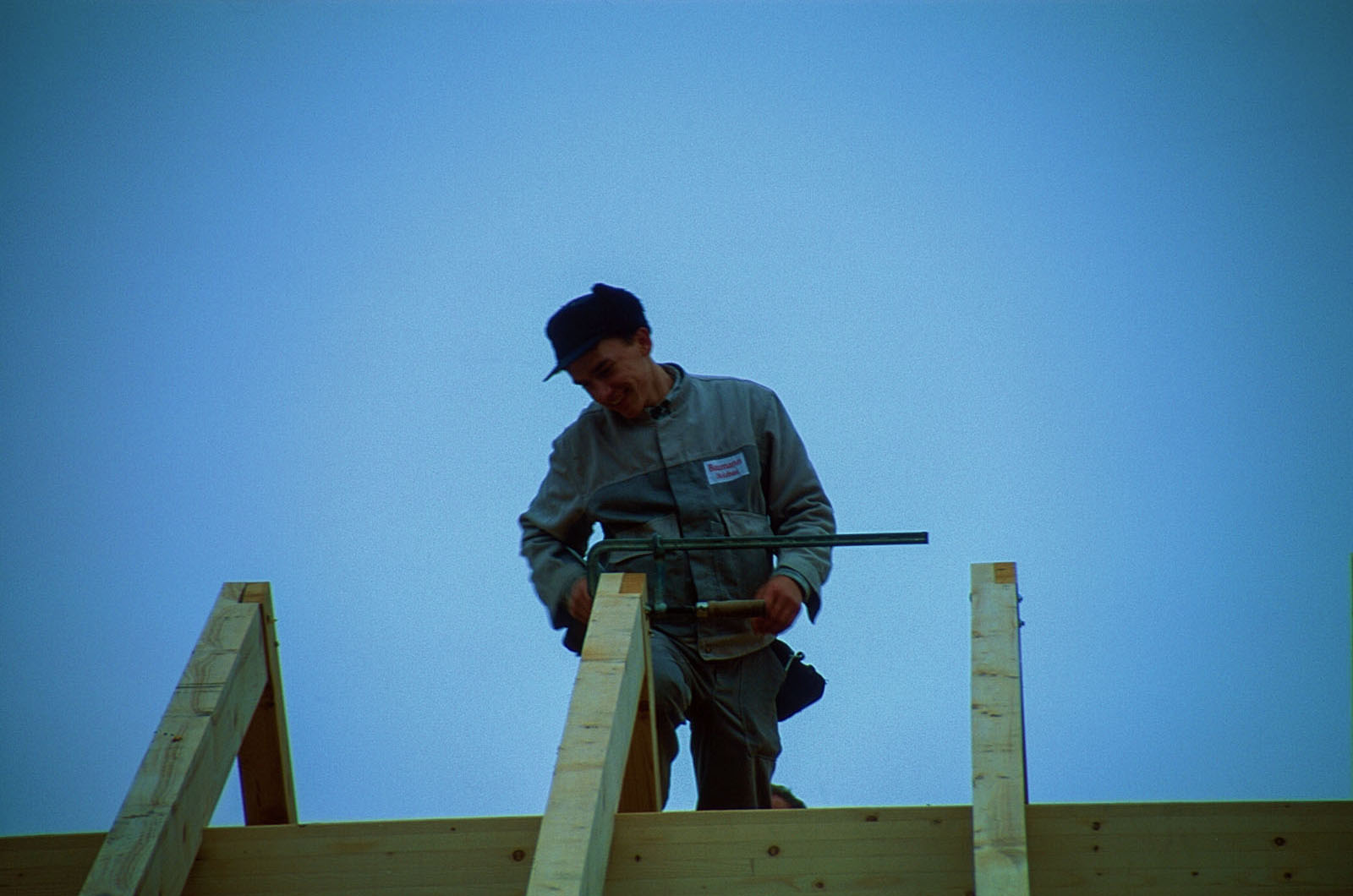 am First des Querbaus am First des Querbaus