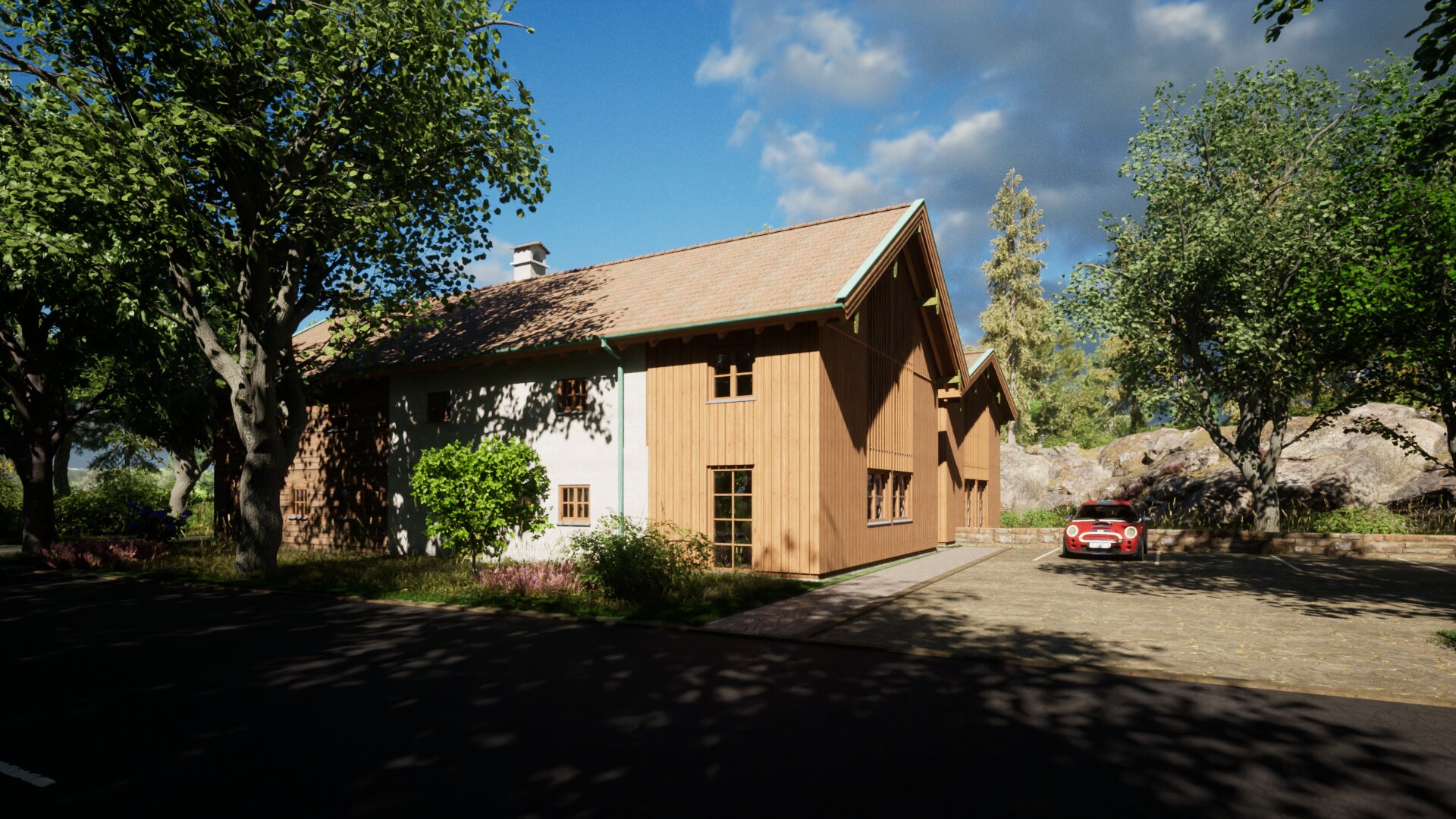 Denkmal SüdOstAnsicht SüdOstAnsicht