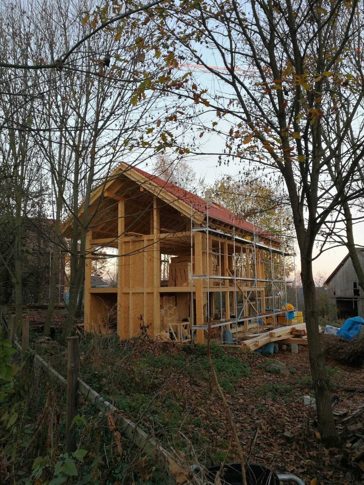 Holzskeletthaus Holzskeletthaus