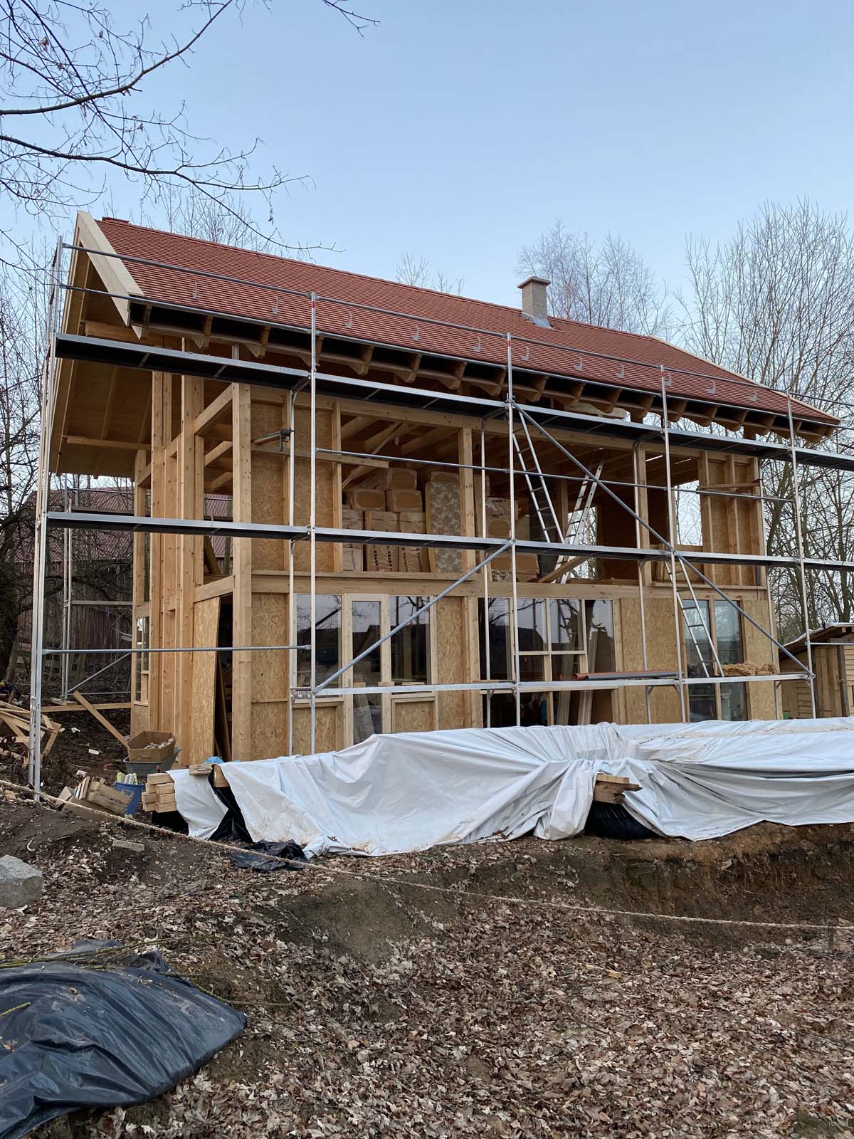 Holzskeletthaus - Schiebefenster am Essplatz Schiebefenster am Essplatz