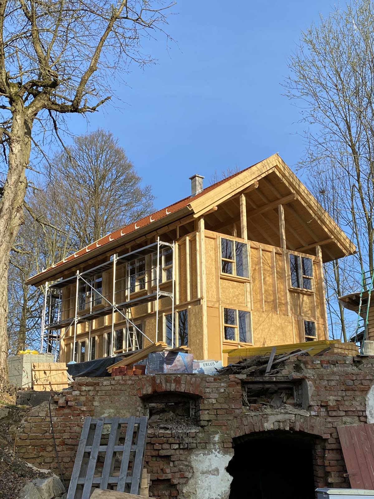 Holzskeletthaus Holzskeletthaus