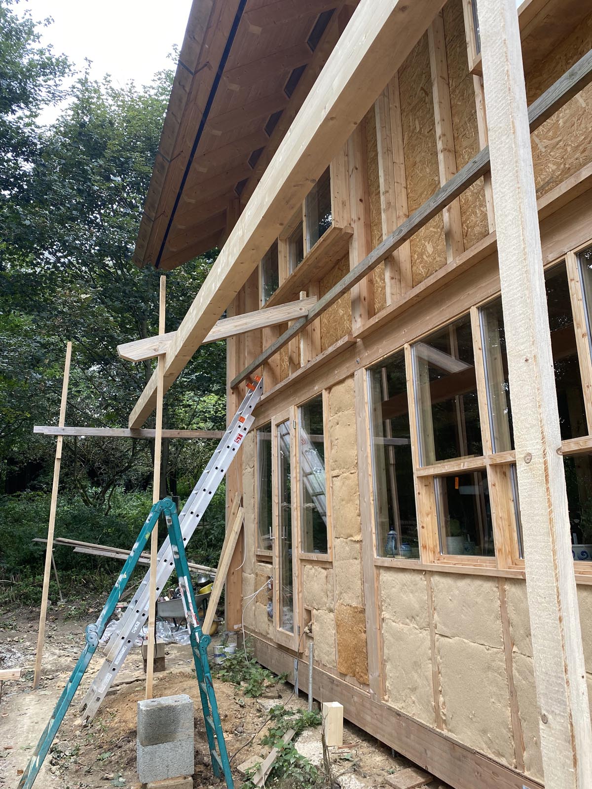 Holzskeletthaus - scheint zu passen, was wir ausgerechnet hatten scheint zu passen, was wir ausgerechnet hatten