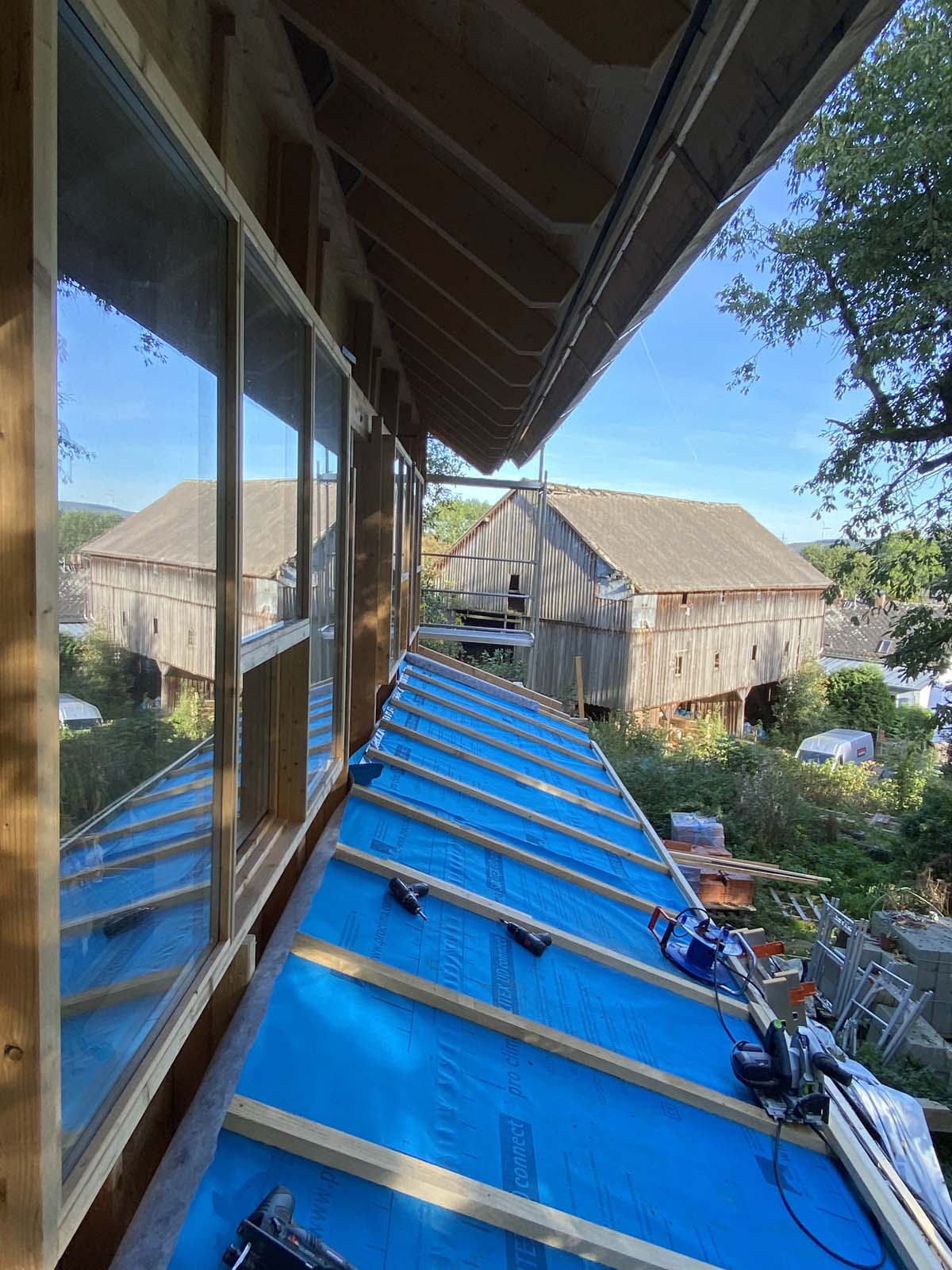 Holzskeletthaus - alles gedämmt - 16 cm Thermoflex alles gedämmt - 16 cm Thermoflex