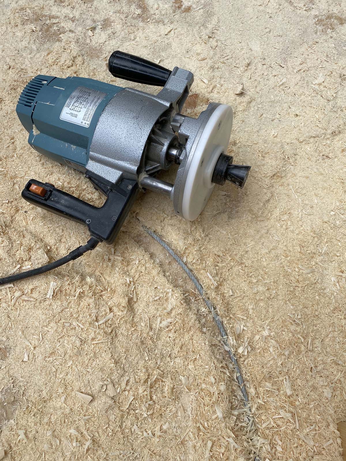 Holzskeletthaus - Scheer - Oberfräse Holzskeletthaus - Scheer - Oberfräse