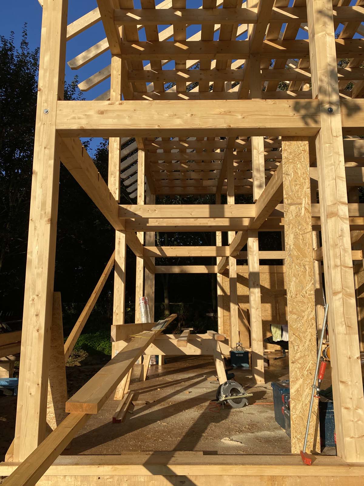 Holzskeletthaus Holzskeletthaus