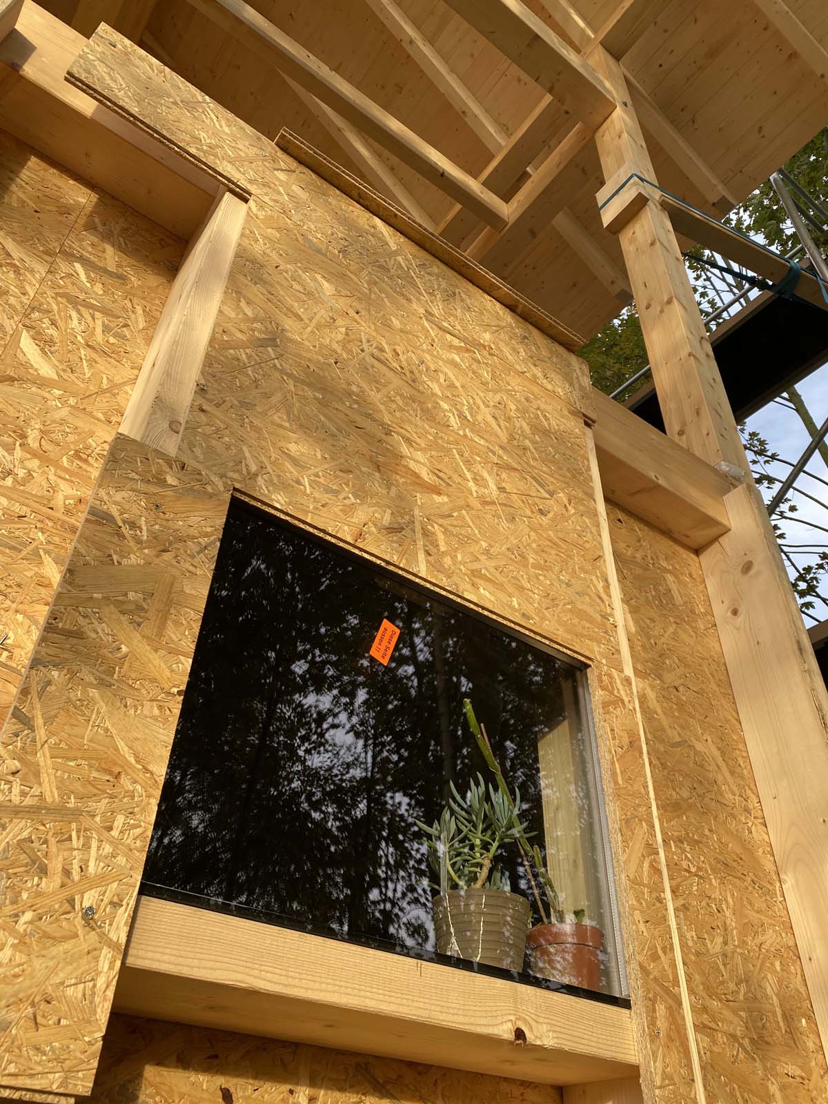 Holzskeletthaus - Skelettbauweise Holzskelettbau