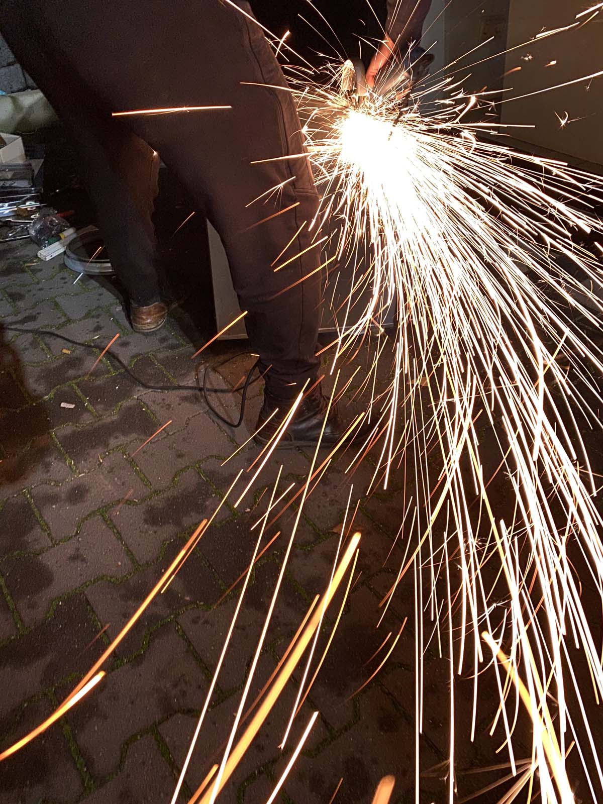 Flexen diverser Metallteile Flexen diverser Metallteile