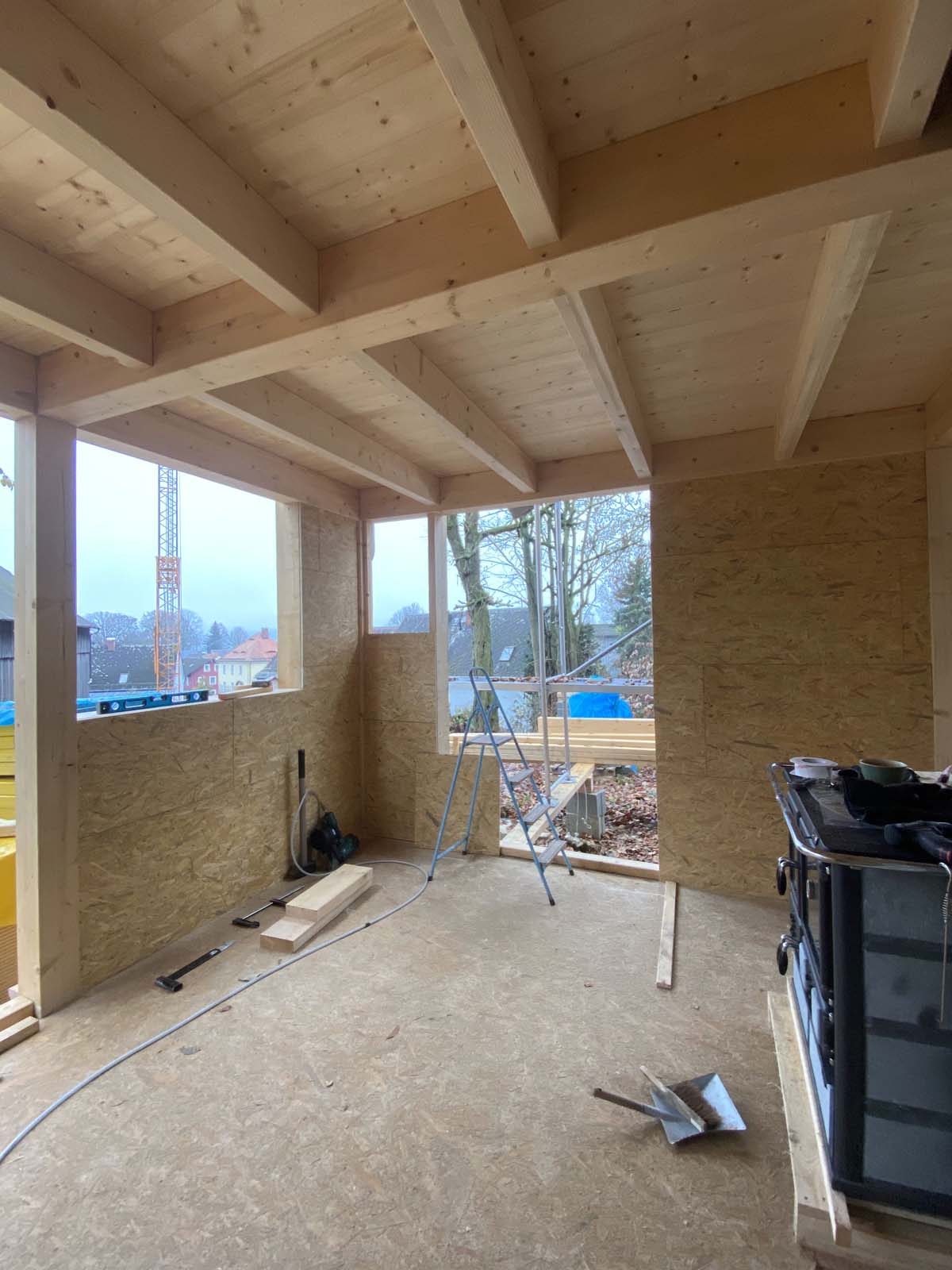 OSB fürs Holzskeletthaus OSB fürs Holzskeletthaus