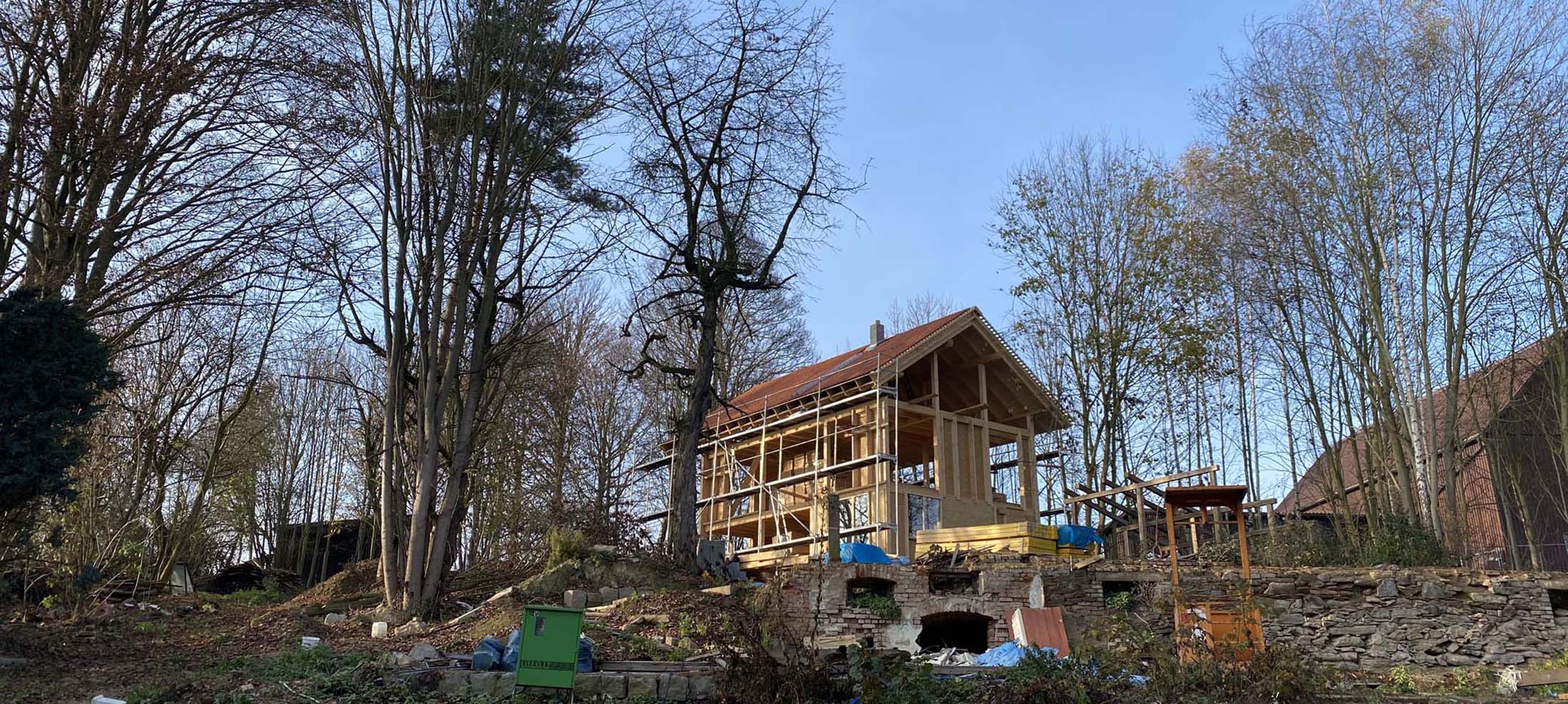 Holzskeletthaus Holzskeletthaus