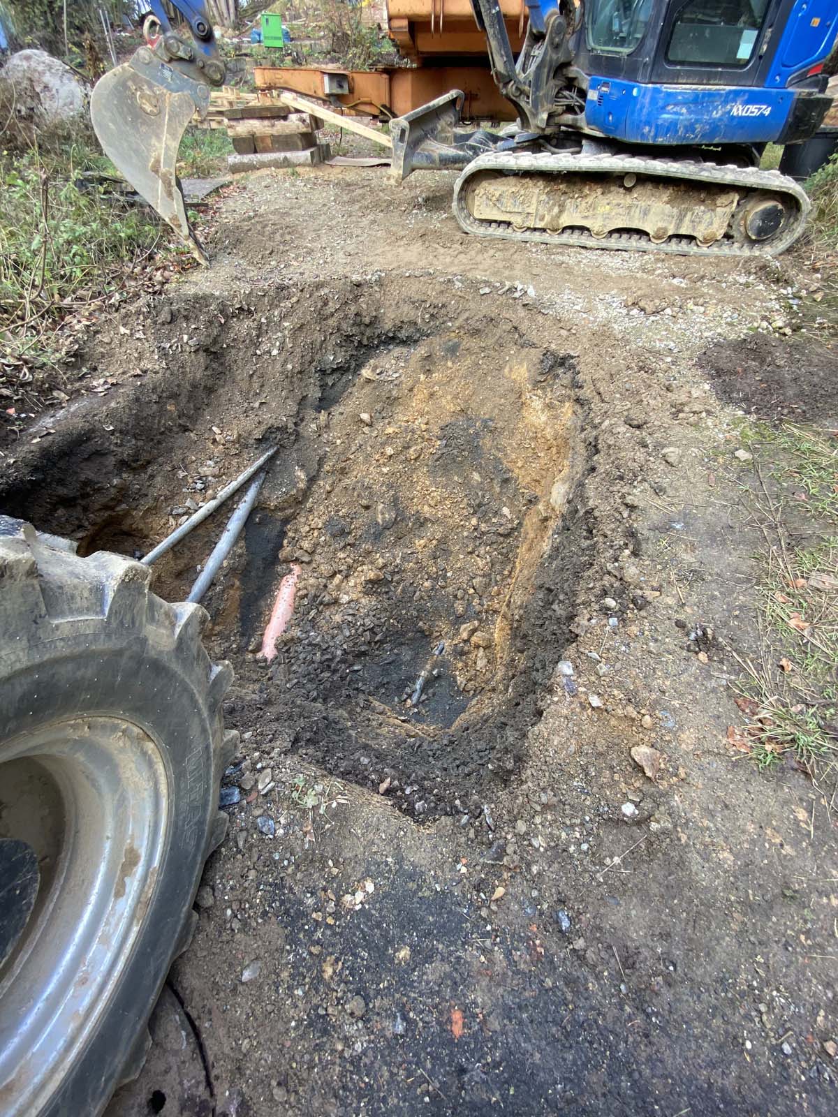 Suche des Wassers durch die Stadt Suche des Wassers durch die Stadt