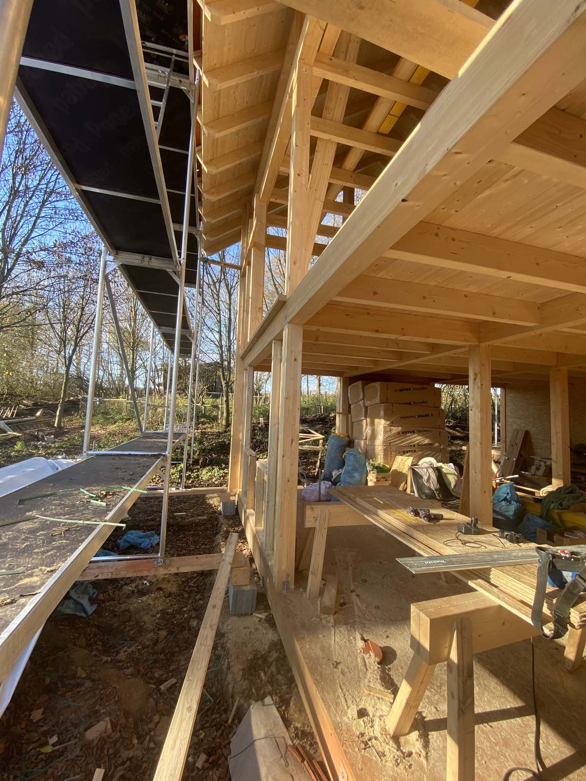 Holzskeletthaus Holzskeletthaus