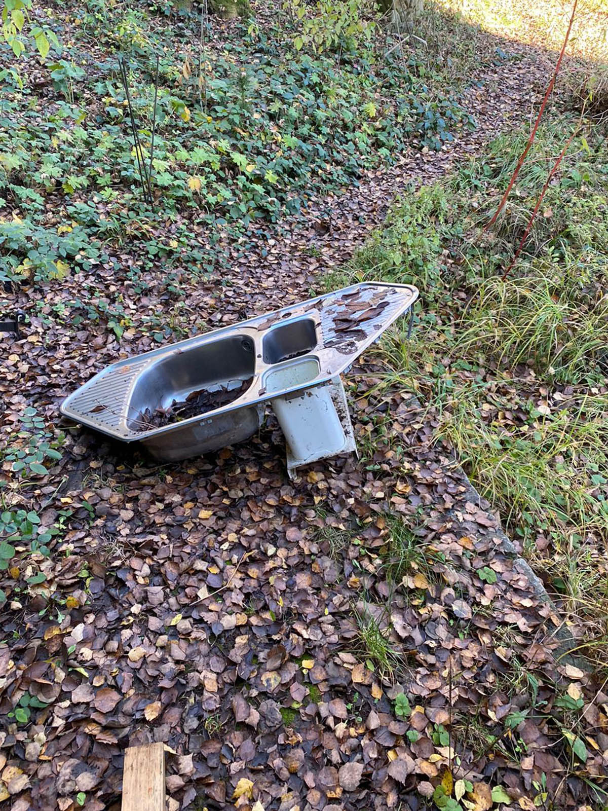 alte Spüle - einstweilen alte Spüle - einstweilen