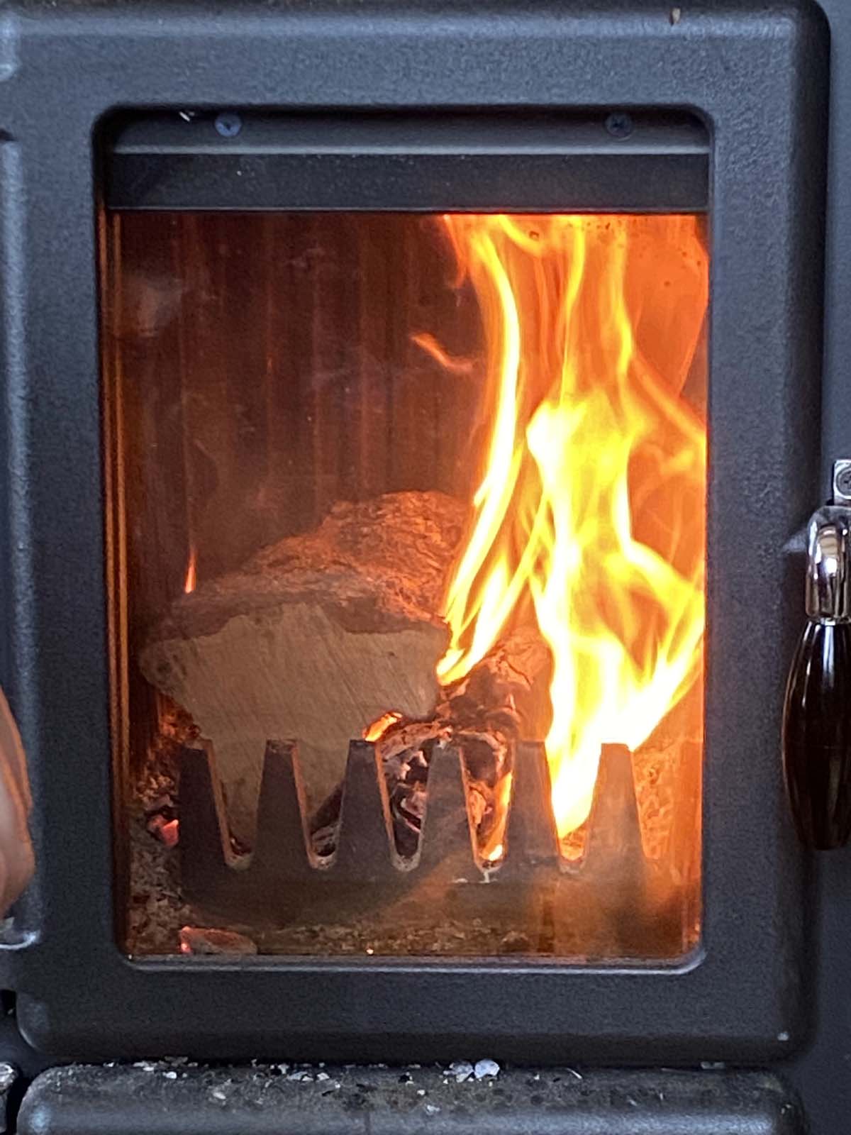 Ofen heizt schon Ofen heizt schon