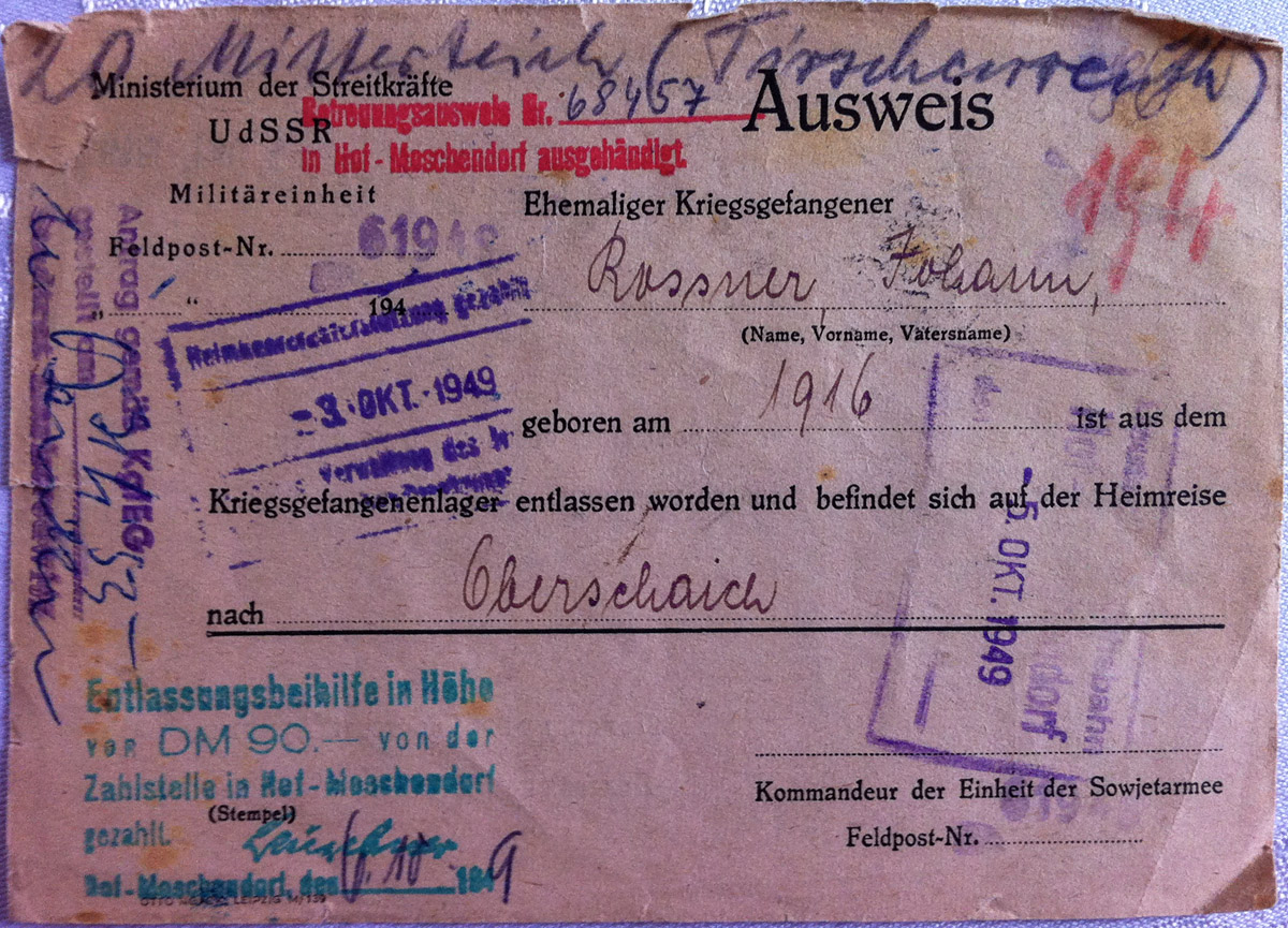 Der vorläufige Ausweis Der vorläufige Ausweis