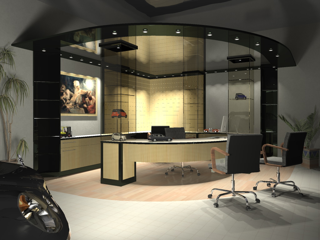 Beratungsplatz AMG Luxus Benz