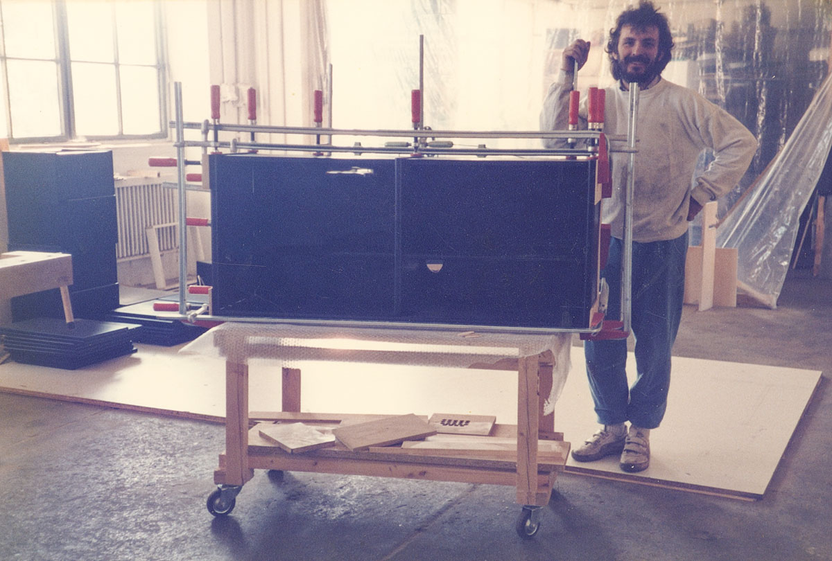 Schleiflackmöbel für G. Moroder Schleiflackmöbel für G. Moroder